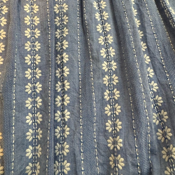 Draper James RSVP Blue Daisy Maxi Dress Size Small - Picture 6 of 6